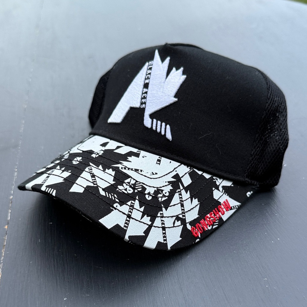 Black and White Kids Cap